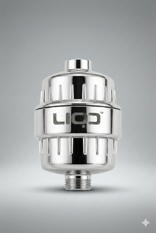 LIQD- 15C Water Softener for Tap and Shower With Additional Cartridge